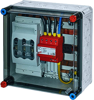 Hensel - Mi-verdelers Netoverspanningsbeveiliging Mi Osb 400A 50Ka T1/2