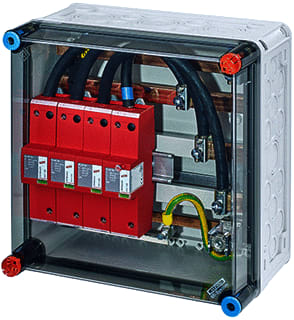 Hensel - Mi-verdelers Netoverspanningsbeveiliging mi osb 400a 100ka t1/2