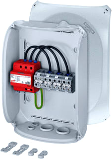 Hensel - Mi-verdelers Netoverspanningsbeveiliging kf osb beh 37,5ka t1/2