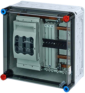 Hensel - Mi-verdelers Patroonlastscheider mi osb rail 250a 5p