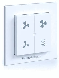 Itho Daalderop - Toebeh./onderdelen voor ventilator Rft-N Bediening (1,2,3,T)