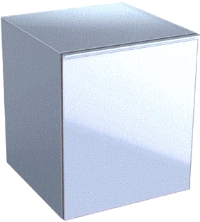Sphinx - Acanto Badmeubelkast ac zijkst 52cm 1lade wit
