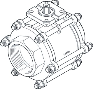Festo - Kogelafsluiter koglafsl 1686654