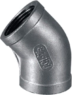 Springer - Fitting met 2 aansluitingen Knie 45 Bidr 1