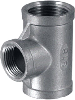 Springer - Fitting met 3 aansluitingen Vrlp T-Stk Bidr 2"X11/2"