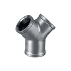 Springer - Fitting met 3 aansluitingen Y-Stuk Bidr Rvs 316 11/2"