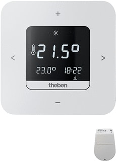 Theben - RAMSES Ruimteklokthermostaat digikloktherm week batter