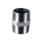 Springer - Fitting met 2 aansluitingen Brst Nipp/8Kt Budr 1.1/2