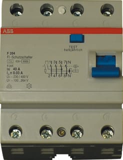 ABB - System pro M compact F200 Aardlekschakelaar Als 63A 4P F204A63/0,3
