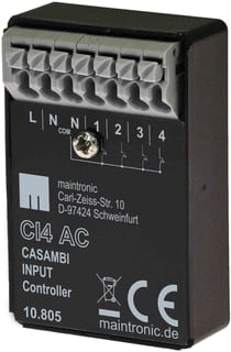 Casambi - Controller verlichtingsarmaturen Input Controller 4Ch
