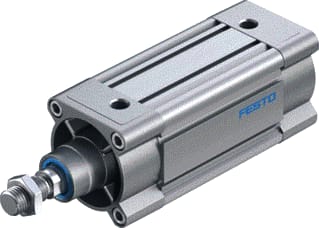 Festo - Pneumatic cylinder dsbc-80-100-d3-ppsa-n3
