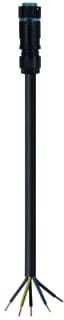 Wieland - Patchkabel inst.bare gebouwinstall. 46.452.0503.6