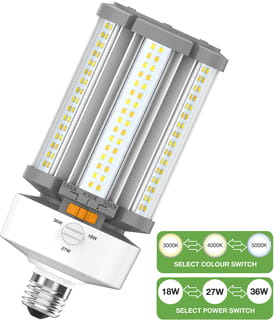 Bailey - LED-lamp Led Cornswitch E27 18-36W