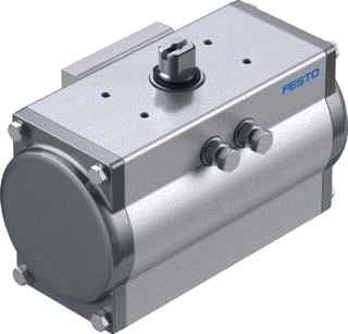 Festo - Pneum. servomotor luchtappendages Dfpd-80-Rp-90-Rd-F0507