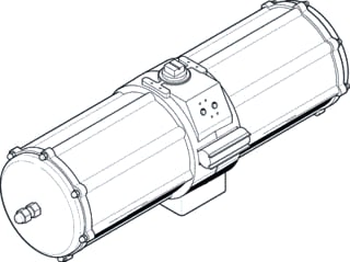 Festo - Pneum. servomotor luchtappendages daps-2880-090-rs1-f16