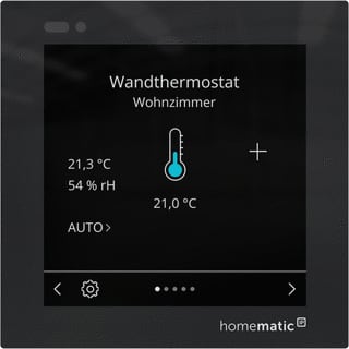 Homematic IP - Zender/AB v draadloos schakelsyst. glasdisplay - plus