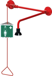 BROEN-LAB - Lichaamsdouche (nooddouche) Noodd Uniflexhaakse Water