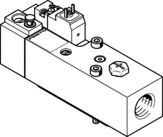 Festo - Bevestiging vastpunt vabfs61p5a4g124