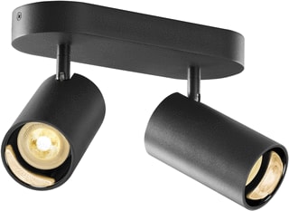 SLV - Asto Plafond-/wandarmatuur S-Track Inb Rechts Zw