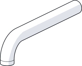Hansa - Uitloop sanitaire kranen 59914548