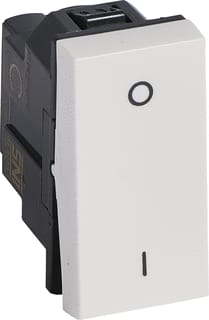 Legrand - Arteor Installatieschakelaar 2P Schak 20Ax 1M W