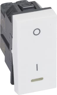 Legrand - Arteor Installatieschakelaar 2P Schak Led 20Ax