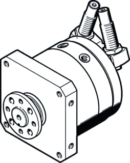 Festo - Pneumatic cylinder dsm-t-16-270-cc-fw-a-b