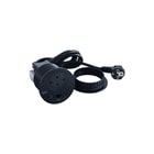 Legrand - Incara Bureau aansluitunit Disq80 Zw 1 Wcd+Usb+Rj45