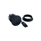 Legrand - Incara Bureau aansluitunit Disq80 Zw 1 Wcd+Usb+Rj45+