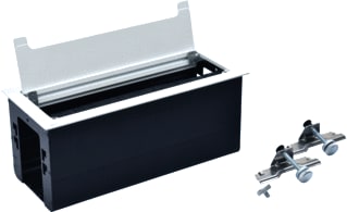 Legrand - Incara Bureau aansluitunit top access 295mm deks wit