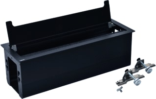 Legrand - Incara Bureau aansluitunit top access 385mm deks zw
