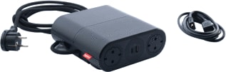 Legrand - Incara Bureau aansluitunit link'on zw 4 wcd+2 usb
