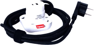 Legrand - Incara Bureau aansluitunit electr'on wit 1me 1 usb