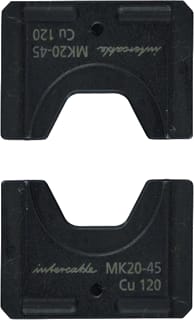 Intercable - Persinzetstuk voor perstang kabels persinzet mk20-45