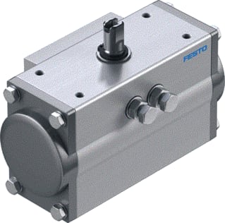 Festo - Pneum. servomotor luchtappendages Dfpd-10-Rp-90-Rd-F03