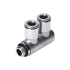 Festo - fitting met 2 aansluitingen NPQMLFKG14Q8P10