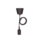 Bailey - Pendelarmatuur Hanglamp Sil Bruin 1.5M