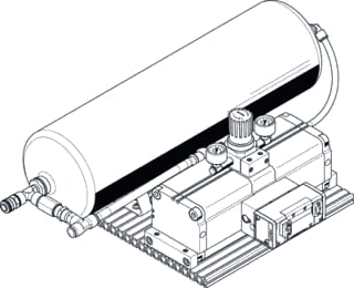 Festo - Toeb./onderd. debiet-/drukregelaar tbh db/dr 552936