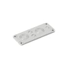 Ensto - Invoerplaat sparing kast/lessenaar inv.plaat f2253