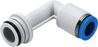 Festo - Fitting met 2 aansluitingen qspllkg18-3/8-u