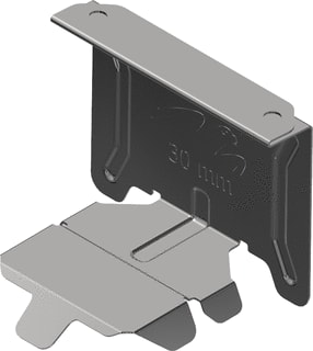 Van der Valk - Zonnepaneel verbind.- en bev. elem. ace+ valkgripclip 30mm