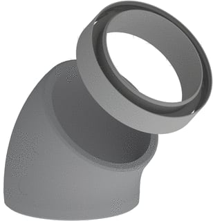 Duco - DucoFlex Bocht rond luchtkanaal bchtlchtk 0000-7084