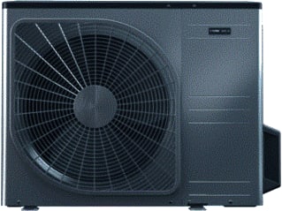 Nibe - Warmtepomp (lucht/water) split uitv ams20-10 split