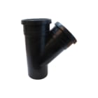 Pipelife - Fitting met 3 aansluitingen pp t-st 125 45gr zw