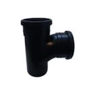 Pipelife - Fitting met 3 aansluitingen pp t-st 125 90gr 2xms zw