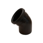 Pipelife - Fitting met 2 aansluitingen pp bocht 50-45gr ms zw