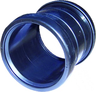 Pipelife - Fitting met 2 aansluitingen pp oversch.mof 40 zw
