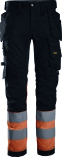 Snickers - Werkbroek hv cl 1 broek hp zw-or 88