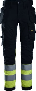 Snickers - Werkbroek hv cl1 broek hp zw-gl 124