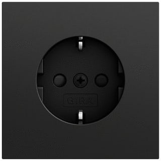 Gira - Wandcontactdoos (WCD schakelmateriaal) WCD/RA SP SYSTEM 70 ZW